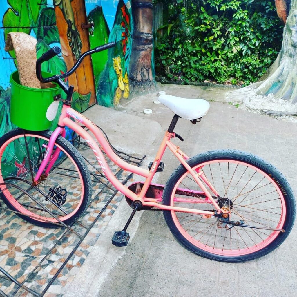 vélo à Puerto Viejo Costa Rica