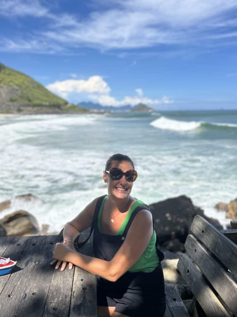 Voyageuse à Grumari, Rio de Janeiro