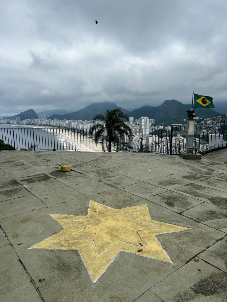 Vue depuis le Forte Duque de Caxias